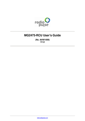 Radio Pulse MG2475-RCU User Manual