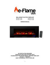 e-Flame USA EF-BLT13-36 Owner's Manual