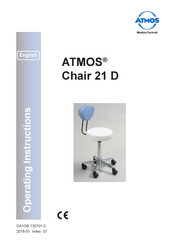 Atmos Chair 21 D Operating Instructions Manual