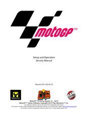 Play Mechanix MotoGP Setup And Operatin Service Manual