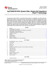 Texas Instruments Track bq27520EVM User Manual