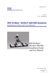 IDS DUALF-400-900 Installation Manual And User's Manual