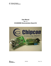 Texas Instruments Chipcon CC2400DBK User Manual