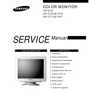 Samsung LB17LS Service Manual
