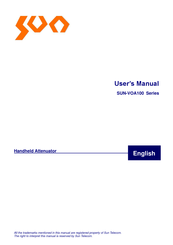 Sun Microsystems SUN-VOA100-H User Manual