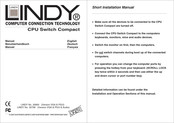 Lindy CPU Switch Compact 32800 Manual