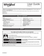 Whirlpool WSR57R18DM User Manual