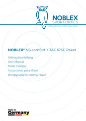 Noblex N6 comfort + TAC IPSC Paket User Manual