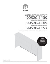 Bestar 99520-1152 Assembly Instructions Manual
