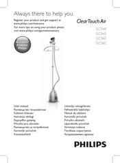 PHILIPS ClearTouch Air GC562 User Manual