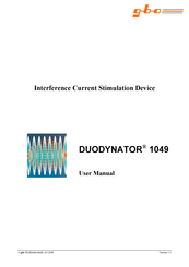 GBO DUODYNATOR 1049 User Manual