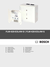 Bosch FLM-420-EOL4W-D Installation Manual