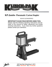 KLINCH-PAK KP-Jumbo Manual