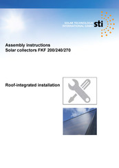 STI FKF 200 Assembly Instructions Manual