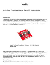 sparkfun RV-1805 Hook-Up Manual