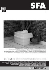 SFA SANICUBIC Pro Installation Instructions Manual