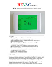 HEVAC RTC4 Manual