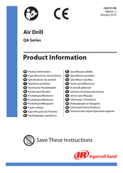 Ingersoll Rand QA05 Product Information