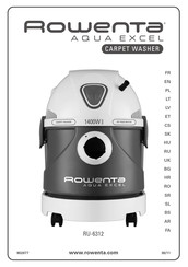 Rowenta Aqua Excell RU-6312 Manual