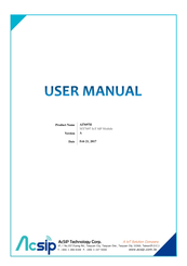 AcSiP AI7697H User Manual