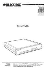 Black Box ME280C-530 Manual