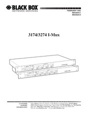 Black Box 3174/3274 I-Mux Series Manual
