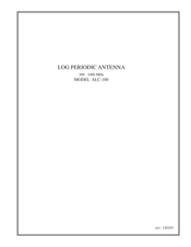 Com-Power ALC-100 Manual