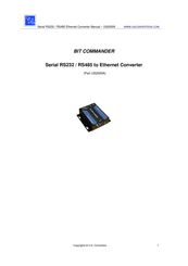U.S. Converters BIT COMMANDER  US2000A Manual