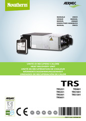 AERMEC Novatherm TRS501 Manual