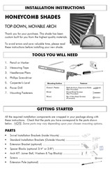 Lifetime Honeycomb Installation Instructions Manual