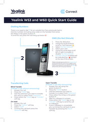 Yealink W53 Series Quick Start Manual