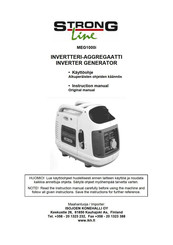 Strongline MEG1000i Instruction Manual