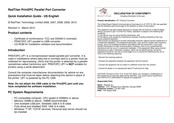 RedTitan PRINT2PC UP1 Quick Installation Manual