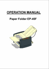 Unitec EP-45F Operation Manual