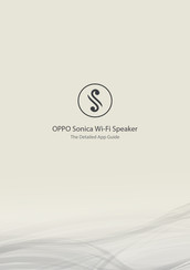 Oppo SONICA Detailed App Manual