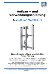 ST Quadrat LUX-top FSA 2010-V Assembly And Use Instructions