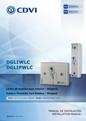 CDVI DGLIFWLC Installation Manual