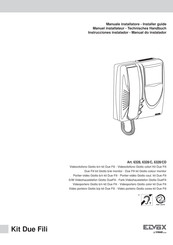 Vimar ELVAX 6328/C Installer's Manual