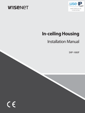 Wisenet SHP-1680F Installation Manual