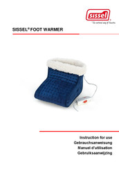 Sissel FOOT WARMER Instructions For Use Manual