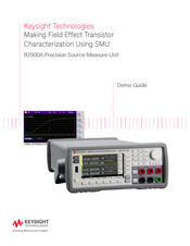 Keysight B2900A Demo Manual