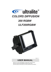 UltraLite Colors Diffusion 200 RGBW User Manual