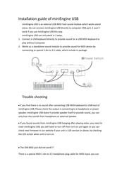 midiplus mini engine manual