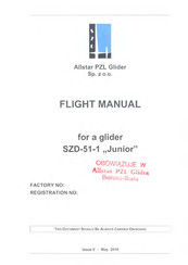 PZL Bielsko Junior SZD-51-1 Flight Manual
