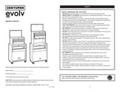 Craftsman evolv Operator's Manual