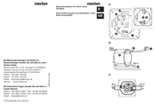 merten UP/230/6 Operating Instructions Manual