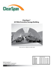 ClearSpan 108299F Manual