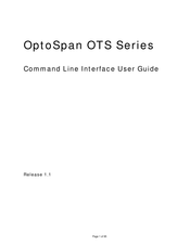 OptoSpan OTS Series User Manual