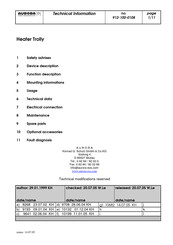 Aurora 151-701-0003 Technical Information