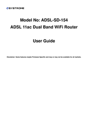 Systrome ADSL-SD-154 User Manual